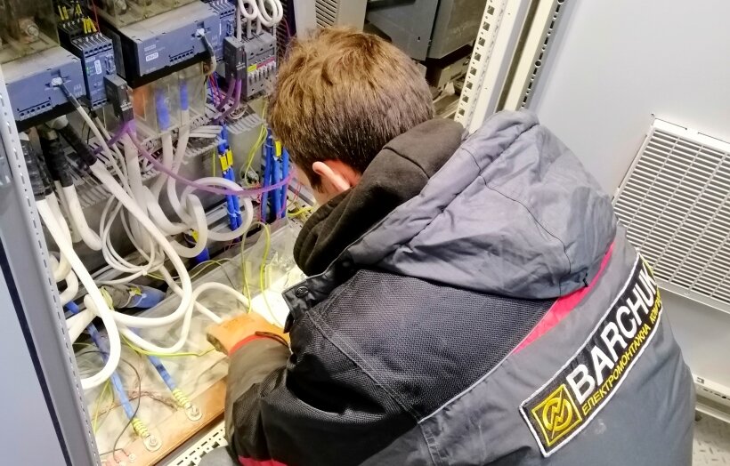 Перевірка опору ізоляції кабельних ліній на території порту м. Чорноморськ