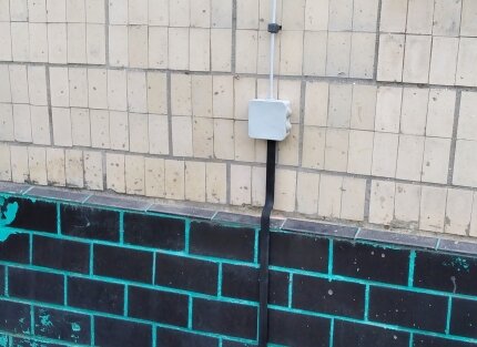 Монтаж блискавкозахисту в дитячому садочку с. Івашківці Шаргородського р-ну Вінницької обл. — Фото 6
