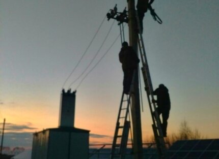 Встановлення трансформаторної підстанції в місті Бершадь — Фото 2