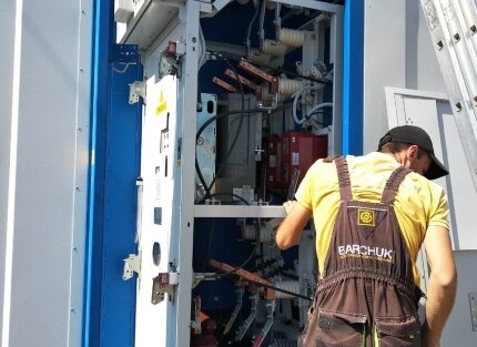 Встановлення трансформаторної підстанції в місті Бершадь — Фото 3