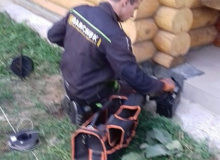 Монтаж блискавкозахисту в с. Степашки Вінницької обл. — Фото 8