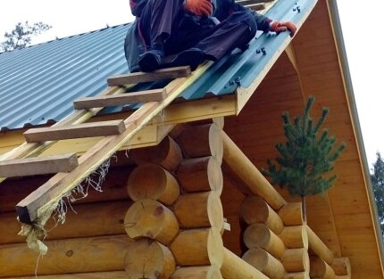 Монтаж блискавкозахисту в с. Степашки Вінницької обл. — Фото 9