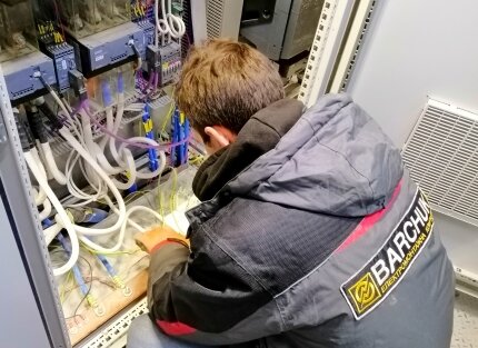 Перевірка опору ізоляції кабельних ліній на території порту м. Чорноморськ — Фото 5