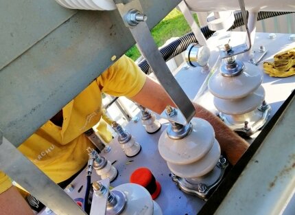Заміна трансформатора та ревізія РП-10кВ трансформаторної підстанції в мікрорайоні "Академічний" м. Вінниця — Фото 8