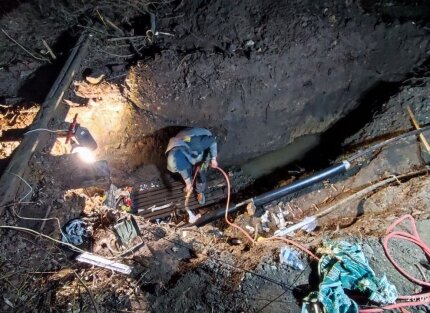 Підприємство «САНТЕХ – СВІТ» (пошук місця пошкодження та ремонт КЛ-10) — Фото 3