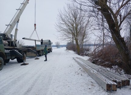 Нове будівництво мережі зовнішнього освітлення в с.Рубанка Козятинської міської об'єднаної територіальної громади 