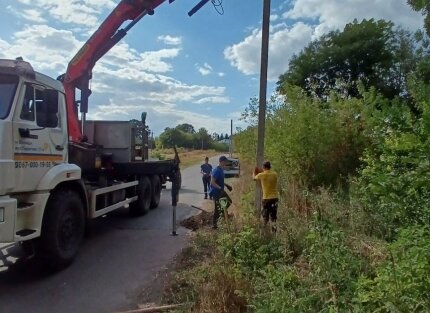 Нове будівництво мережі зовнішнього освітлення в с.Флоріанівка Козятинської міської об’єднаної територіальної громади Вінницької області — Фото 1