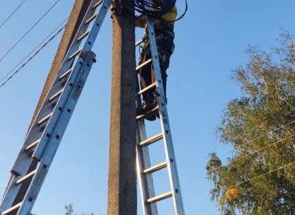 Нове будівництво мережі зовнішнього освітлення в с.Флоріанівка Козятинської міської об’єднаної територіальної громади Вінницької області — Фото 5