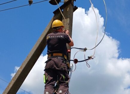 Robota na liniyakh elektropostachannya z napruhoyu 10kV.